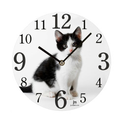 Orologio da parete lowell da parete d33cm bianco [14844]