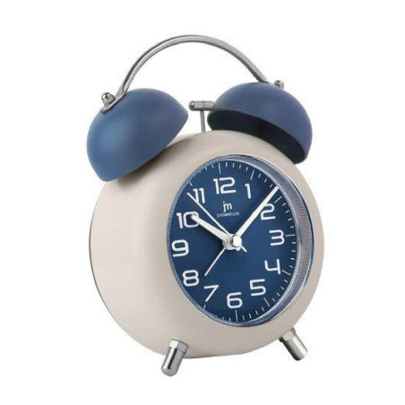 Sveglia lowell ja-7107a 1.5v 10x5.5x16cm blu/plastica [ja7107-a]