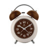 Sveglia lowell ja7107-m 1.5v 10x5.5x16cm marrone/plastica [ja7107-m]
