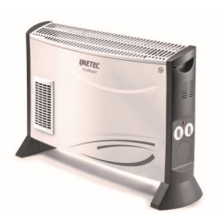 Termoconvettore imetec eco rapid interno 2000w/cavo 1.5m grigio/bianco
