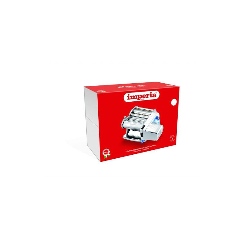 Macchina per pasta imperia elettrica 3650 80w argento [imperia eletric]