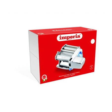 Macchina per pasta imperia elettrica 3650 80w argento [imperia eletric]
