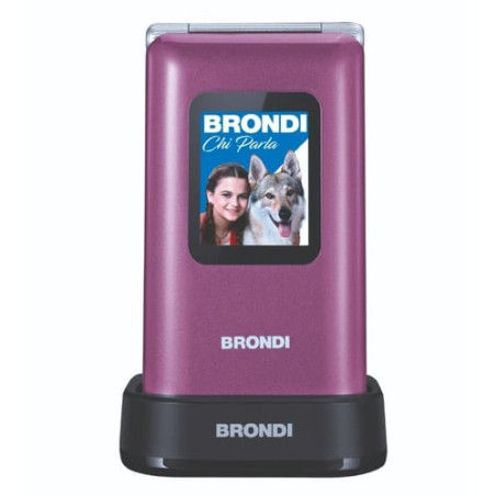 Telefono cordless brondi amico preziozo viola [10279002]