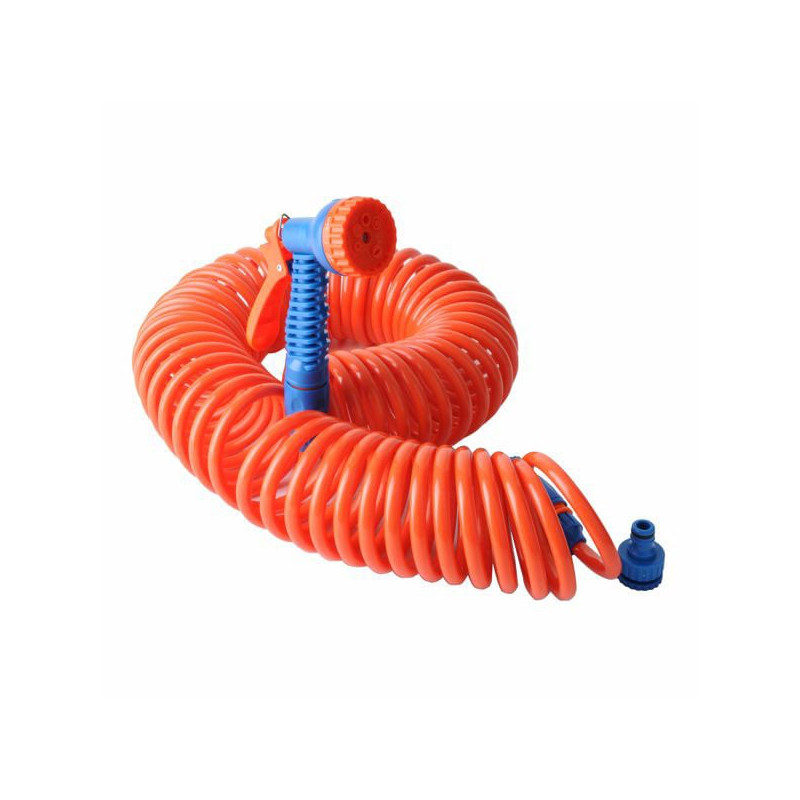 Tubo spiralato il campo 1/2" 15m arancio [ts5012]