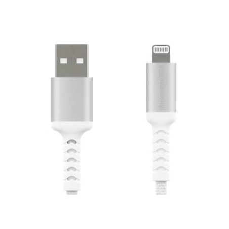 Cavo dbramante re-charge lightning usb-a 1.2m bianco [cb12algr7115]