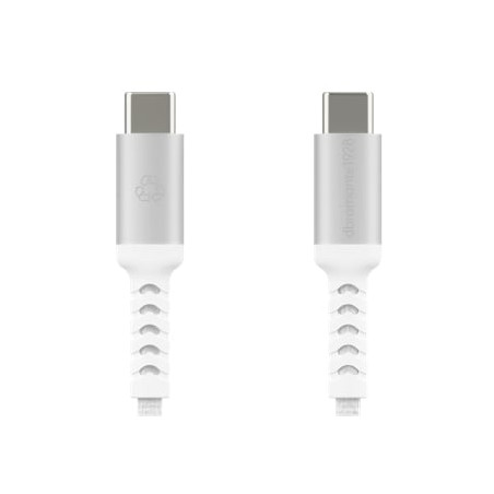 Cavo dbramante usb-c a usb c 1.2m 100w bianco [cb12ccgr7116]