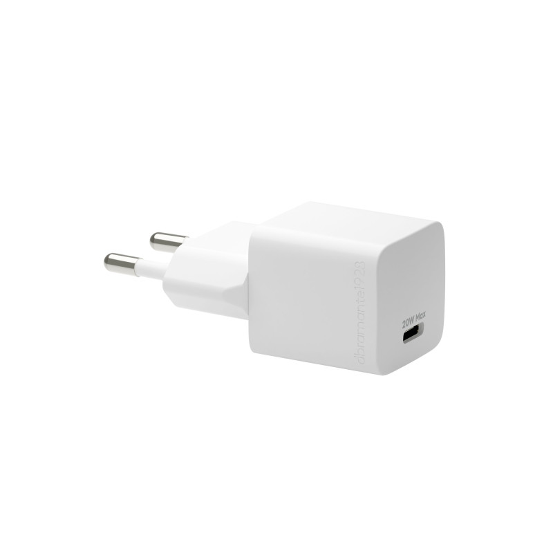 Caricabateria da parete dbramante 1928 usb-c 20w 240v bianco
