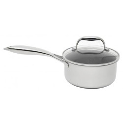 Pentola kohersen black cube con coperchio 16cm 1.6l in acciaio inossidabile