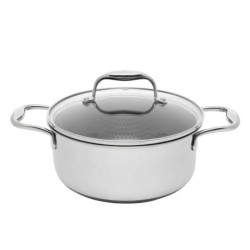 Pentola kohersen black cube con rivestimento 20cm 2.8l in acciaio