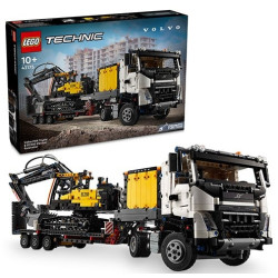 Lego volvo fmx truck & ec230 electric excavat multicolore 2274pz