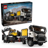 Lego volvo fmx truck & ec230 electric excavat multicolore 2274pz