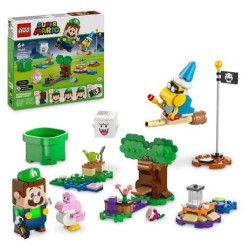 Lego avventure con luigi multicolore 144pz [71440]