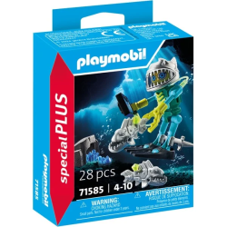 Playmobil specialplus robot subacqueo multicolore 28pz [71585]