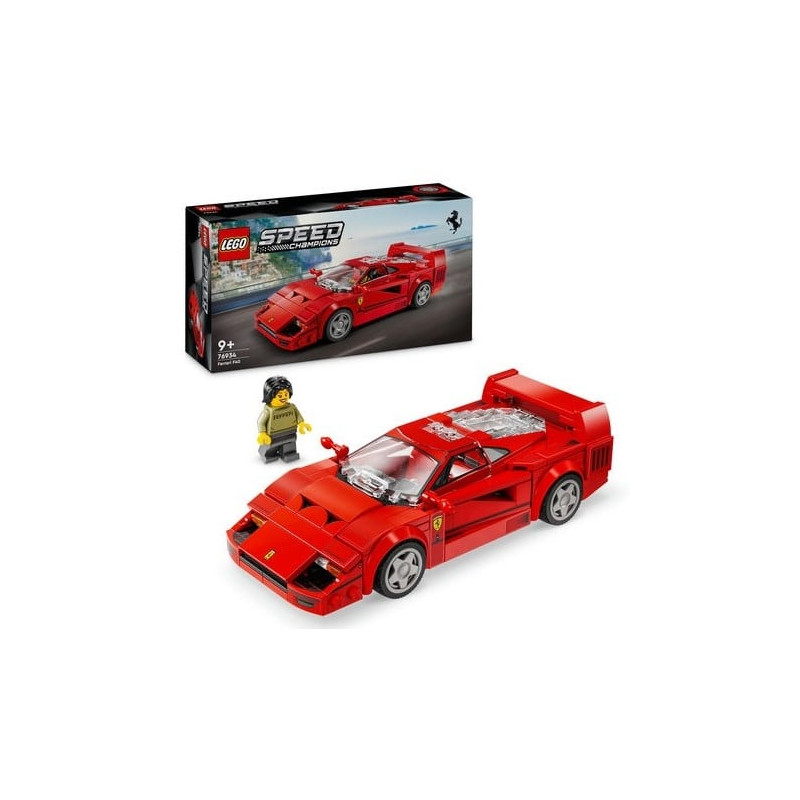 Lego ferrari f40 supercar multicolore 297pz [76934]