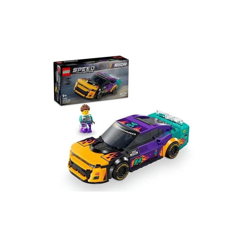 Lego speed champions nascar next gen chevrolet camaro zl1 multicolore