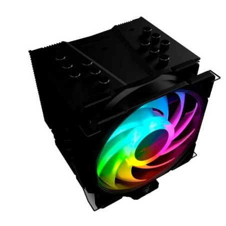 Dissipatore cpu a ventola alpenfohn brocken 4 argb 120mm nero [84000000224]