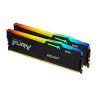 Ram dimm ddr5 64gb kingston fury 6000mhz cl30 1.35v k2 nero [kf560c30bbeak2-64]