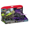 Schleich eldrador creatures lince oscura contro frantumatore di pietre