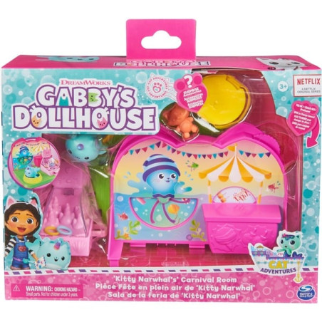 Set da gioco spinmaster gabby's dollhouse deluxe la casa magica