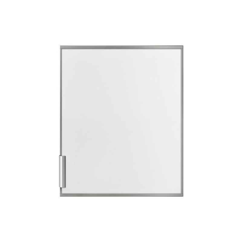 Porta anteriore bosch per frigorifero in alluminio 589mm grigio/bianco