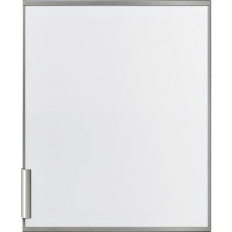 Porta anteriore bosch per frigorifero in alluminio 589mm grigio/bianco