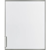 Porta anteriore bosch per frigorifero in alluminio 589mm grigio/bianco