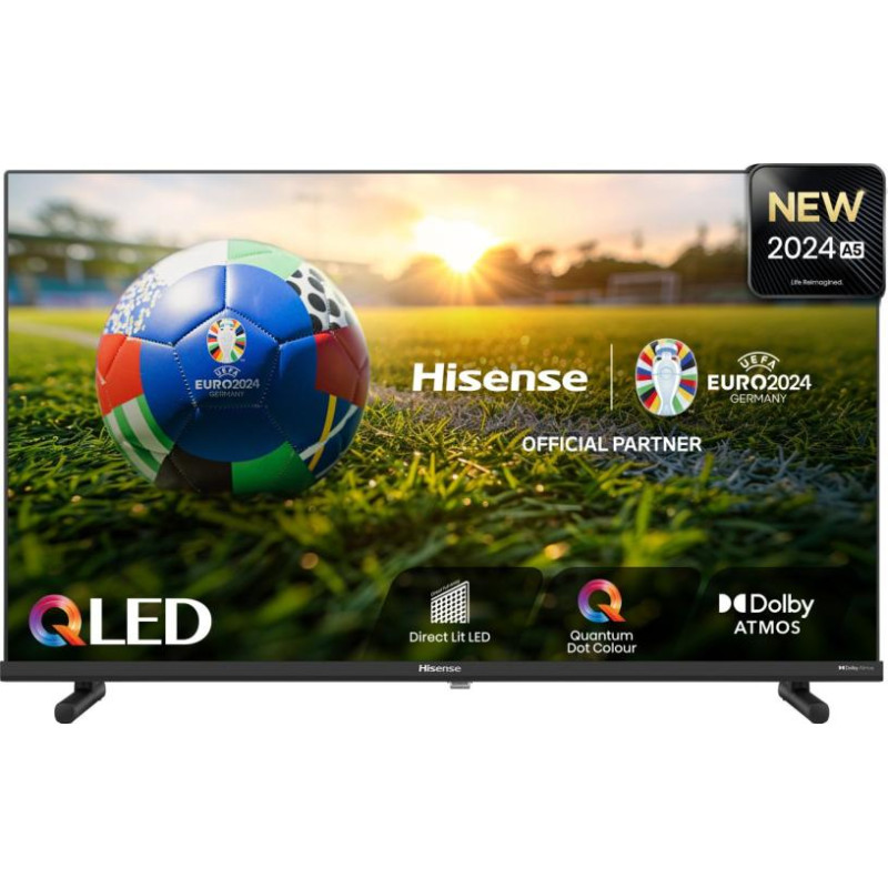 Tv qled 40'' hisense 40a59nq full hd 1920x1080p/smart tv/classe