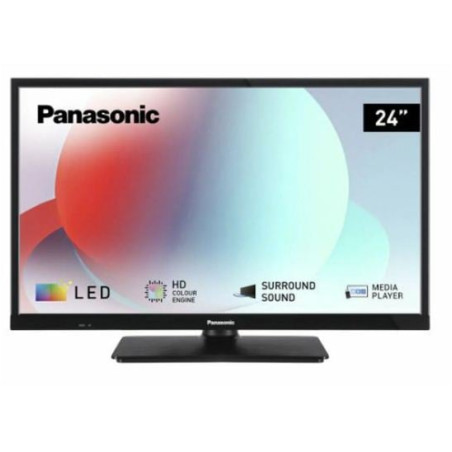 Tv led 24'' panasonic ts-24n30aez hd 1366x768p/classe