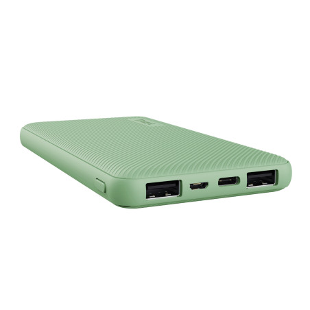 Batteria portatile trust primo ultrathin 25029 powerbank 2xusb-a