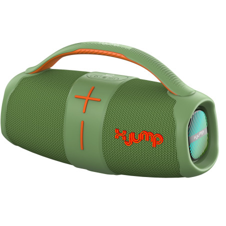 Altoparlante portatile x jump xj 120 stereo 40w wireless verde [0xj12003]