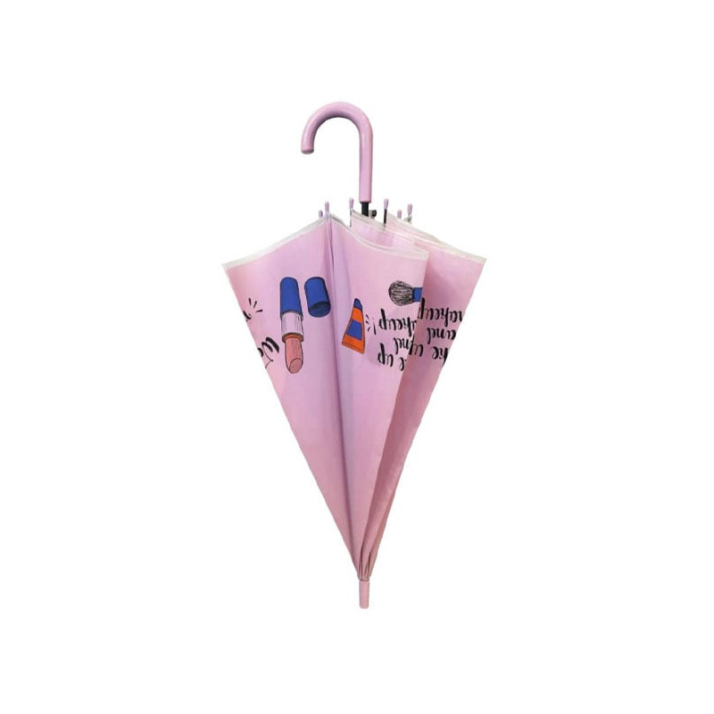 Ombrello automatico bambini blue drop 8 stecche/96cm rosa [a917b]