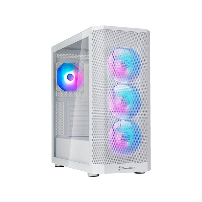 Case silverstone fara 514x sst-fa514x-wg midi tower atx bianco