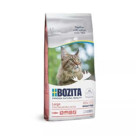Mangime bozita large wheat free cibo completo per gatti con salmone