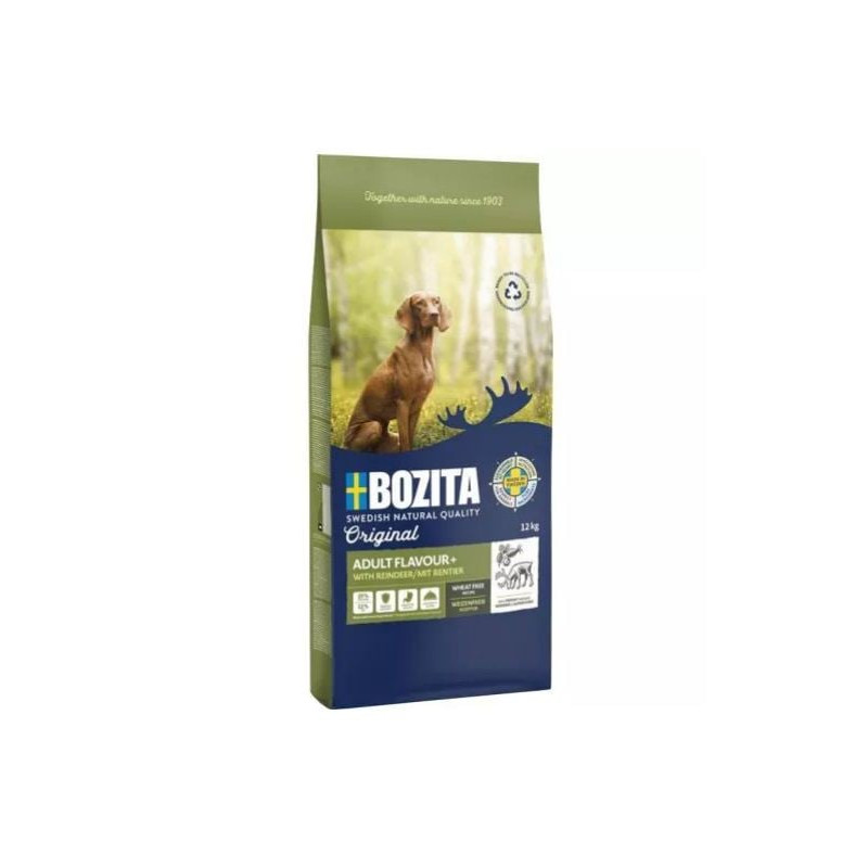 Mangime bozita original adult flavour plus cibo secco completo per