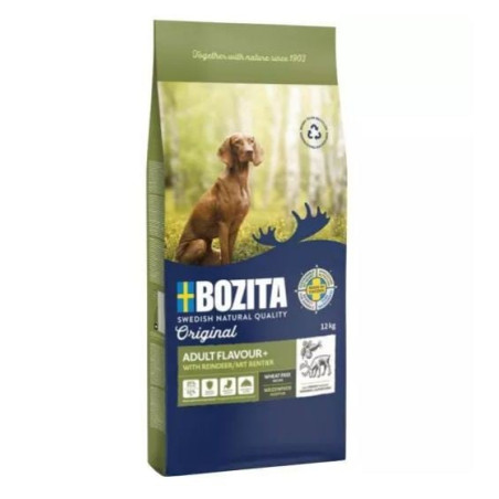 Mangime bozita original adult flavour plus cibo secco completo per
