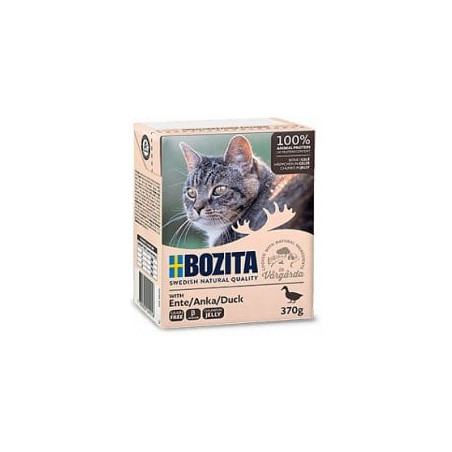 Mangime bozita cibo umido completo per gatti pezzi in gelatina con