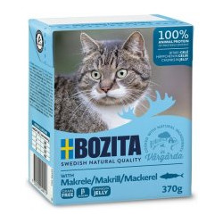 Mangime bozita cibo umido completo per gatti pezzi in gelatina con