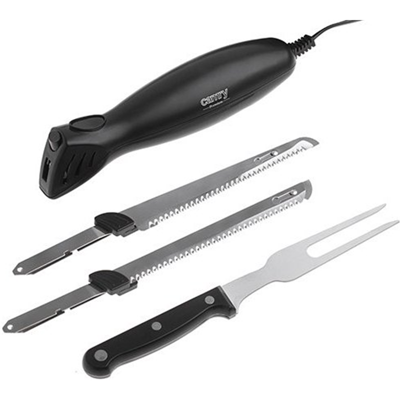 Set di coltelli elettrico camry cr 4513 200w nero [cr 4513]