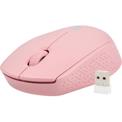 Mouse natec stork ottico/destro/wireless/1600dpi/3 pulsanti/rosa