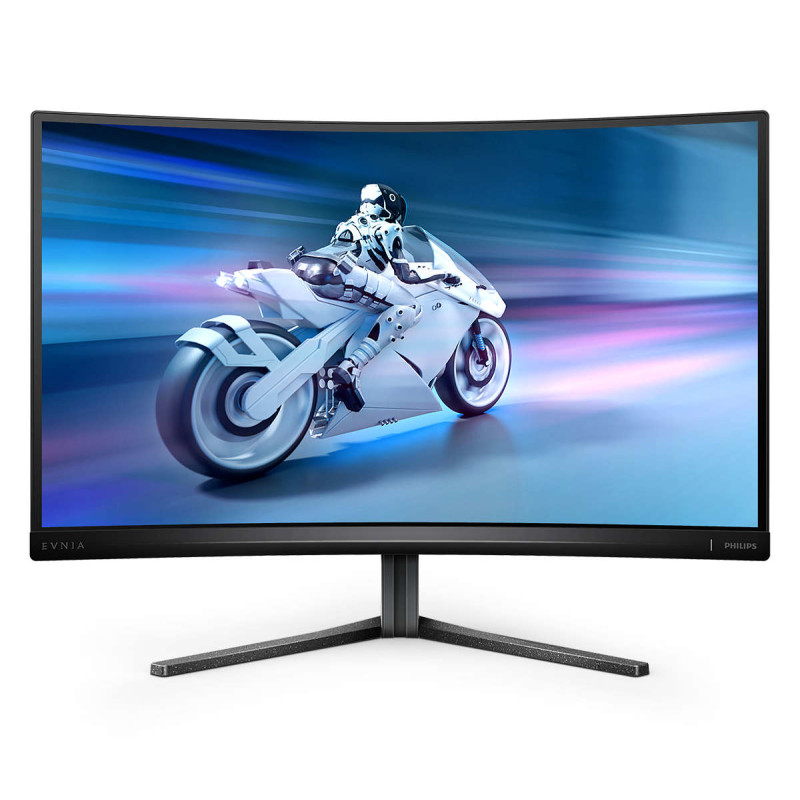 Monitor led 27'' philips evnia 27m2c5200w curvo full hd 1920x1080/0.3ms/e/nero