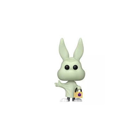 Funko pop 1673 looney tunes bugs bunny halloween ghost 9cm verde