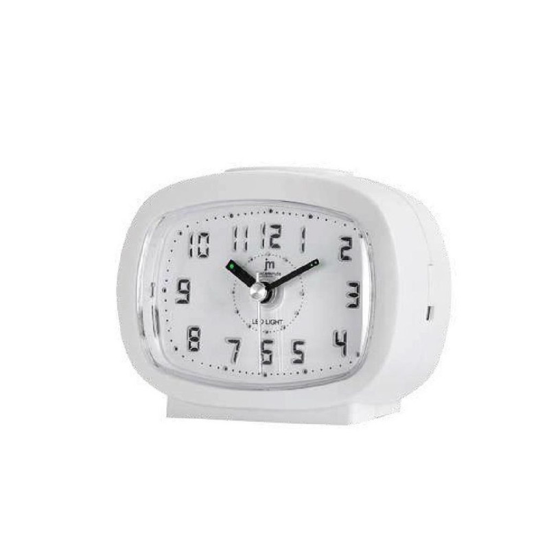 sveglia lowell ja 7105b ovale 1.5v bianco