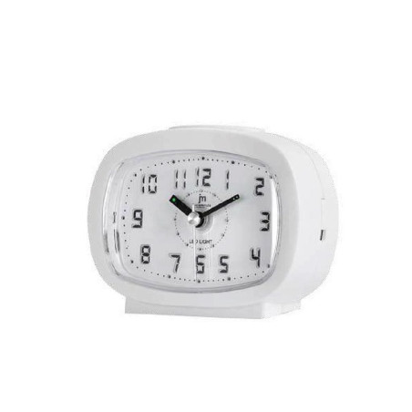 sveglia lowell ja 7105b ovale 1.5v bianco