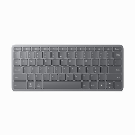 tastiera lenovo zg38c0581 senza fili/bluetooth qwerty grigio [zg38c05814]