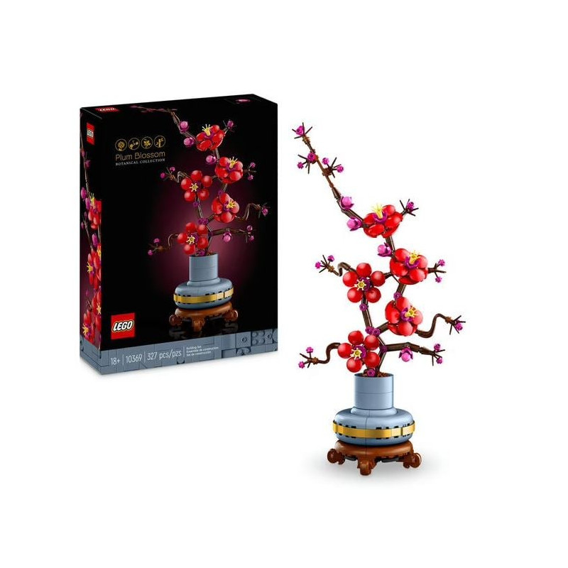 Lego botanica fiori di pruno multicolore 327pz [10369]