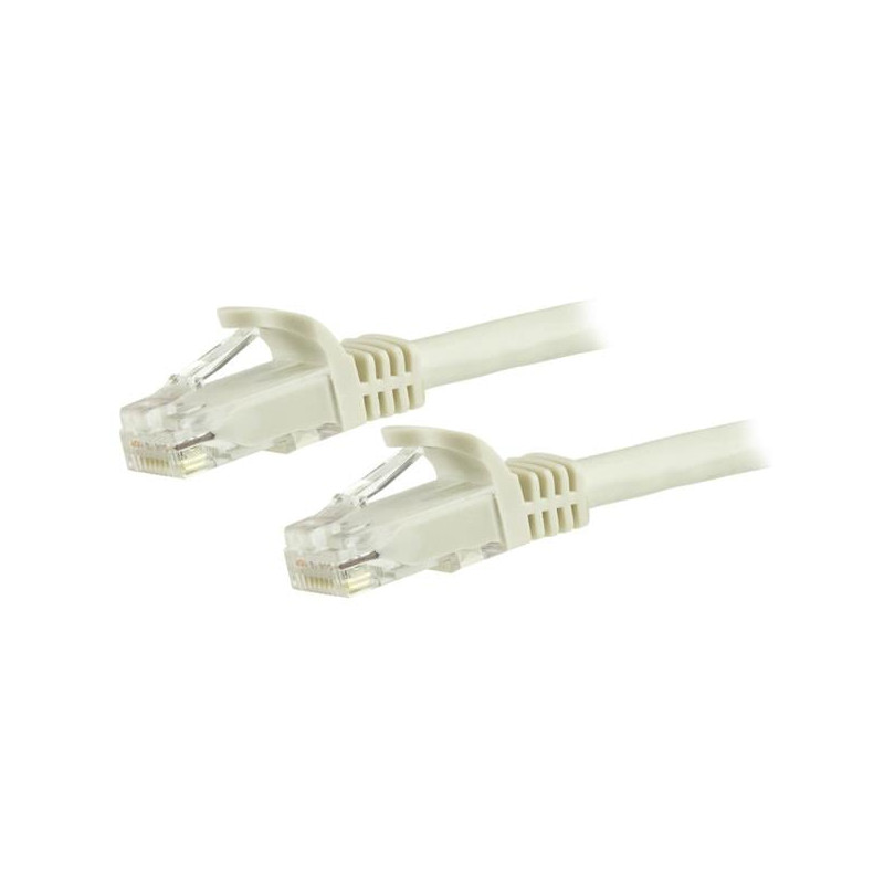 Cavo patch startech.com rj45 utp 650mhz 100w 1.5m bianco [n6patc150cmwh]