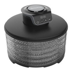 Essiccatore melchioni tower 5 piani termostato regolabile 250w nero