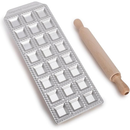 Stampo imperia raviolamp 24 ravioli cromato [3304]