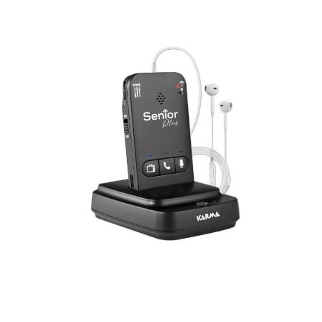 Radiocuffia karma senior plus wireless/bluetooth 3.5mm nero [senior