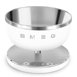 Bilancia da cucina smeg max 5kg bianco opaco [ksc01whmww]